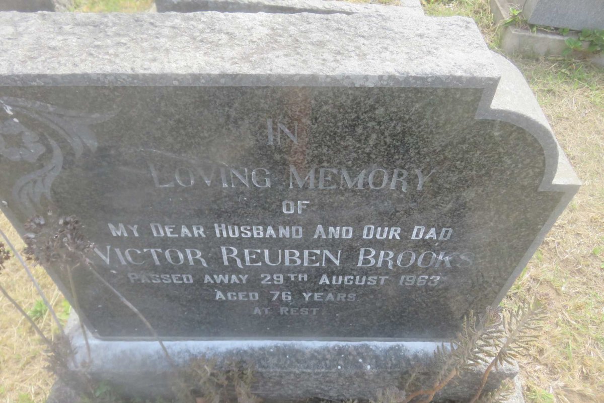 BROOKS Victor Reuben -1963