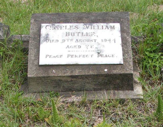 BUTLER Charles William -1944