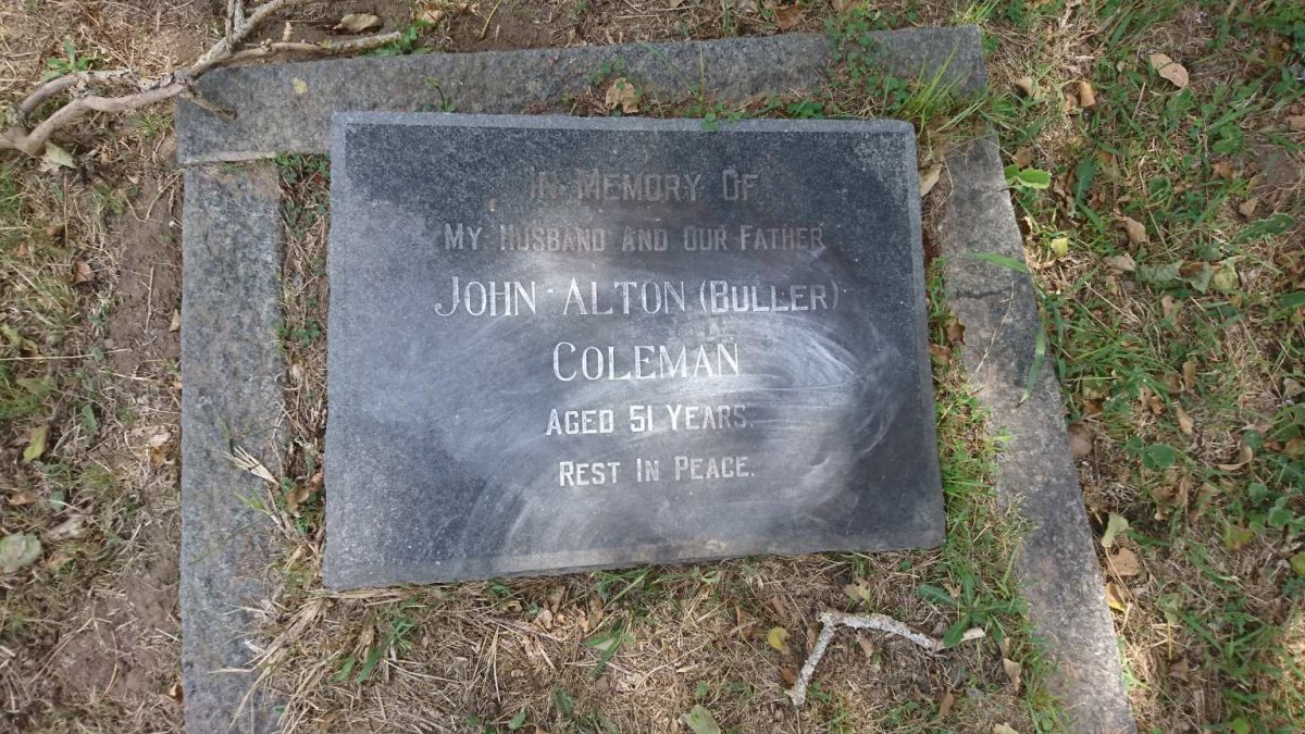 COLEMAN John Alton