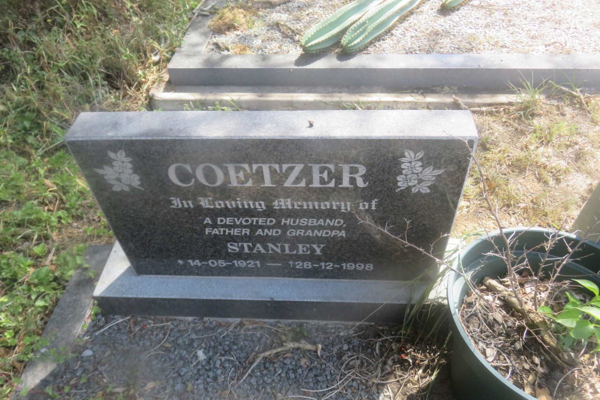 COETZER Stanley 1921-1998
