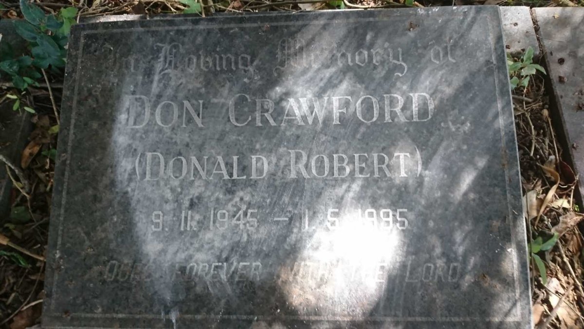 CRAWFORD Donald Robert 1945-1995