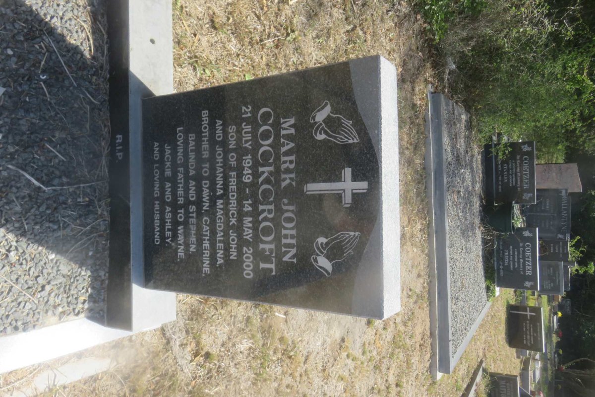 COCKROFT Mark John 1949-2000