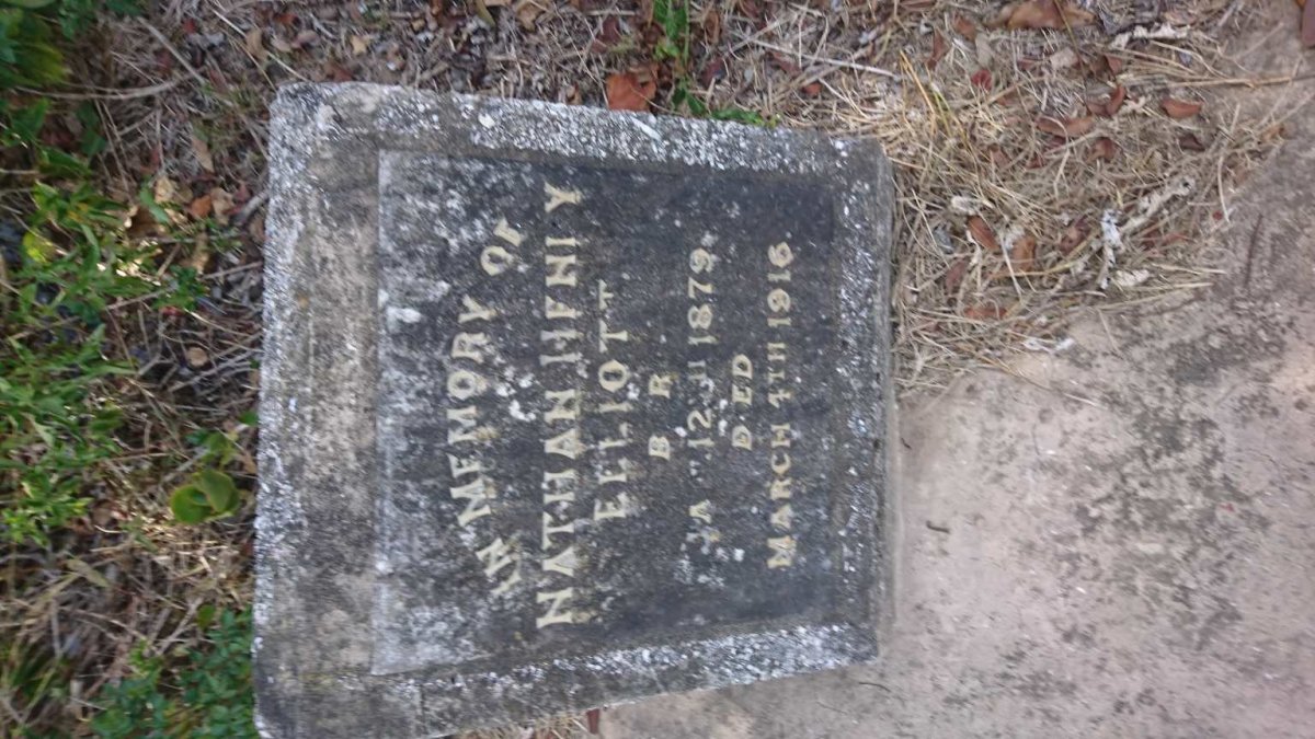 ELLIOTT Nathan Henry 1879-1916