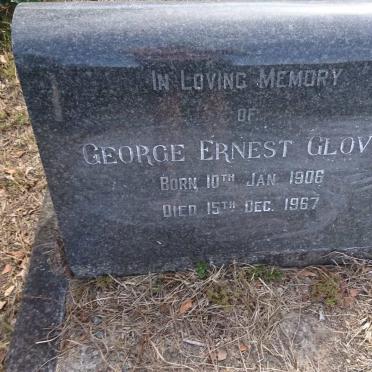 GLOVER George Ernest 1906-1967