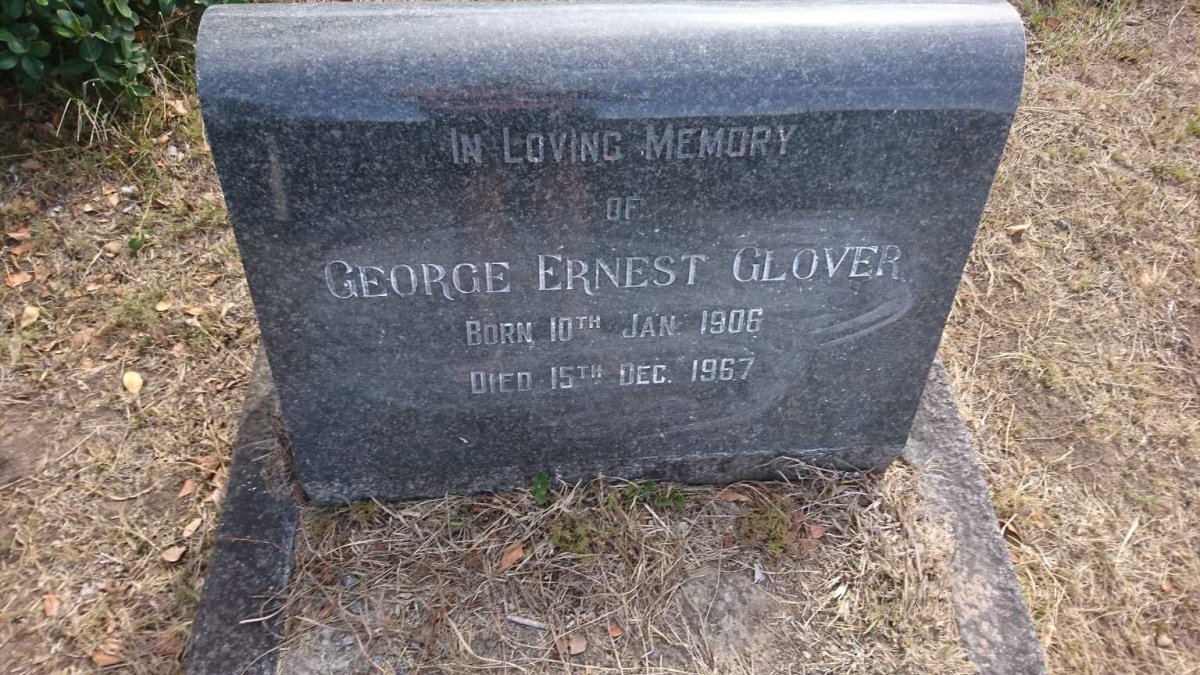 GLOVER George Ernest 1906-1967