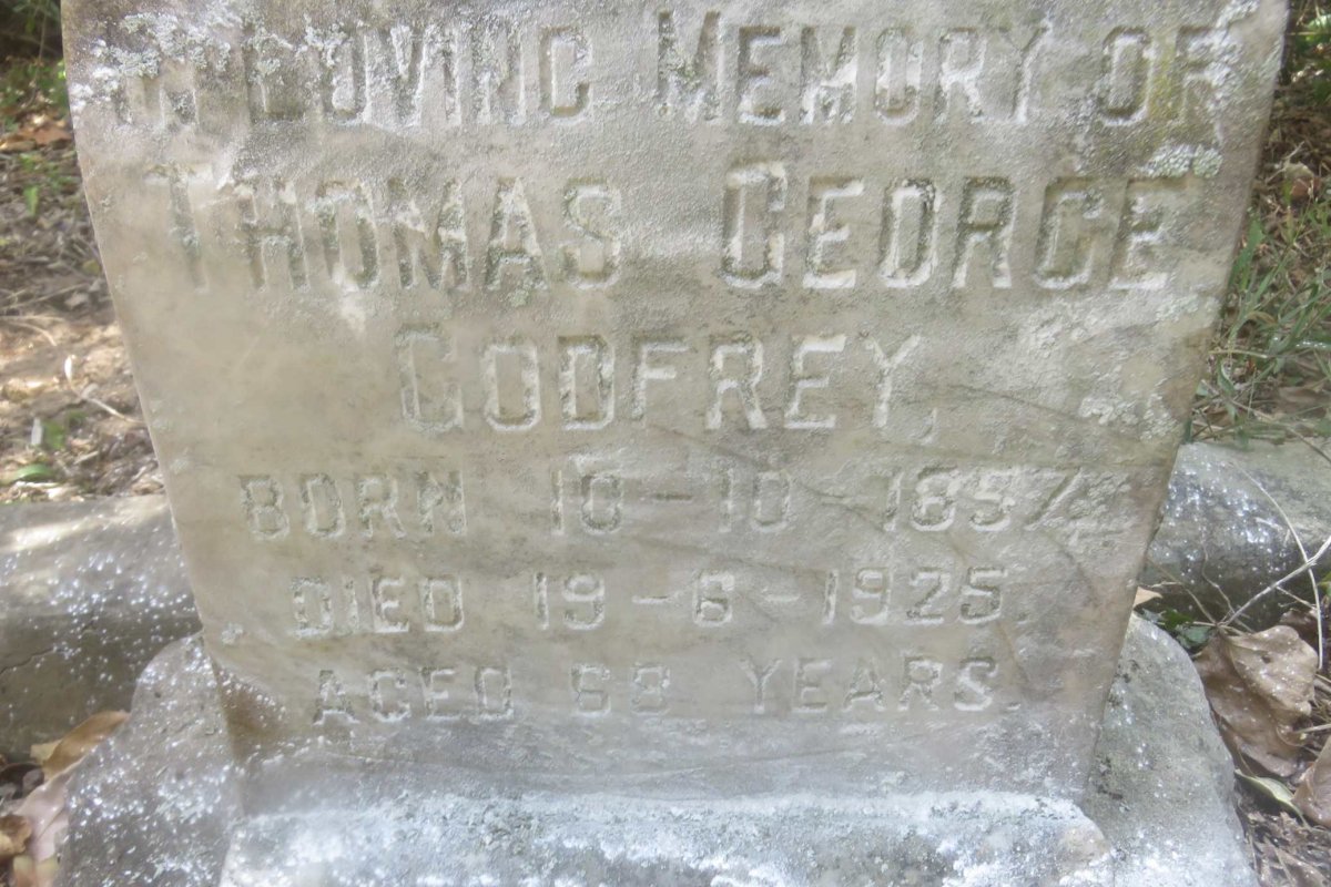 GODFREY Thomas George 1857-1925