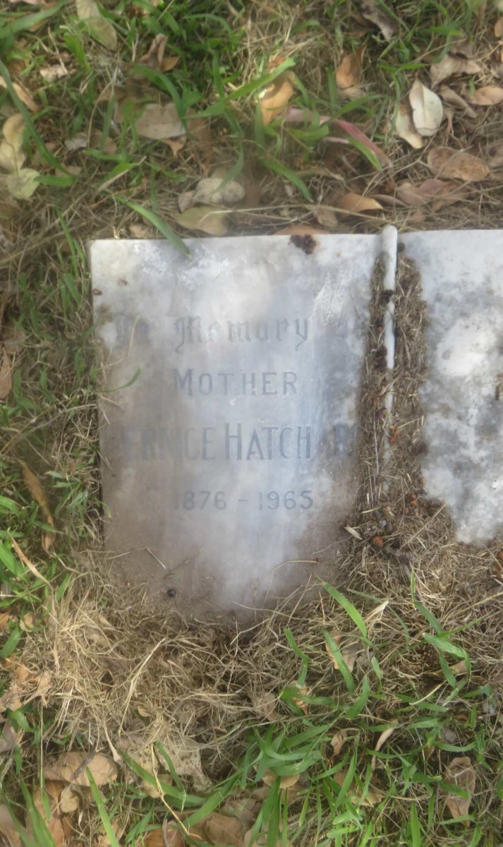 HATCHARD Bernice 1876-1965