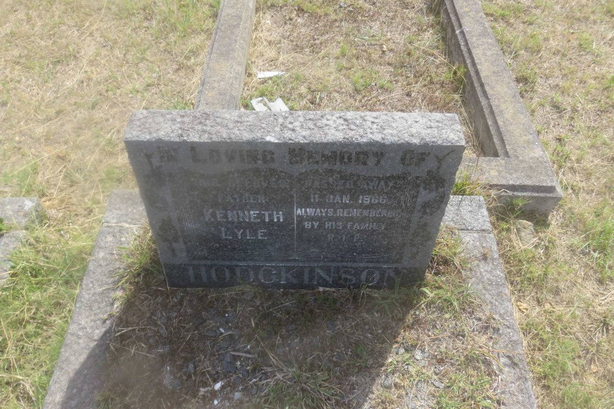 HODGKINSON Kenneth Lyle -1966