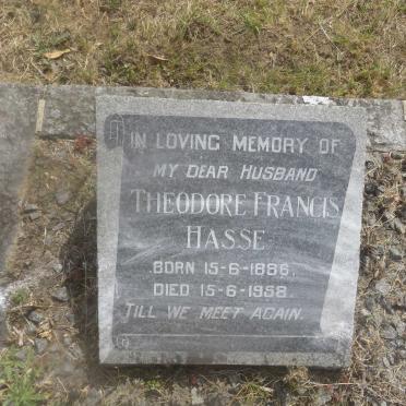 HASSE Theodore Francis 1886-1958