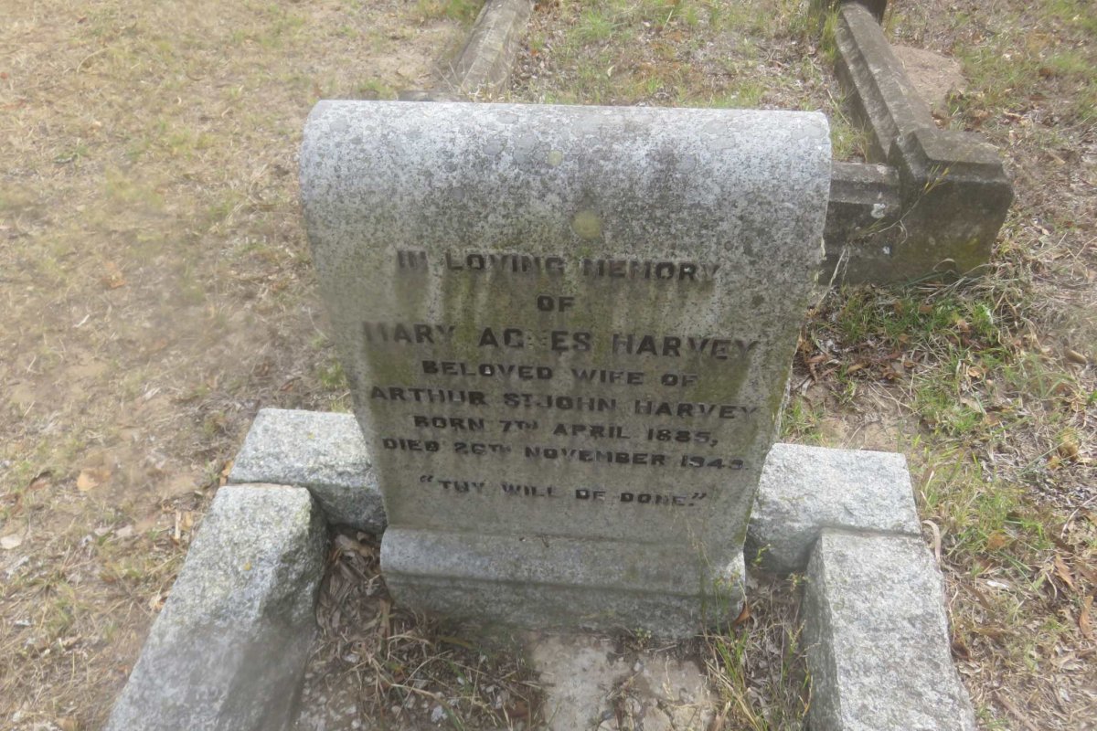 HARVEY Mary Agnes 1885-194?