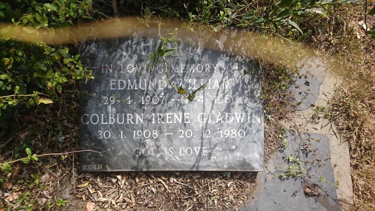 HORN Edmund William 1907-1980 &amp; Colburn Irene Gladwin 1908-1980