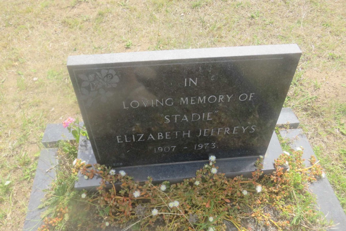 JEFFREYS Elizabeth 1907-1973
