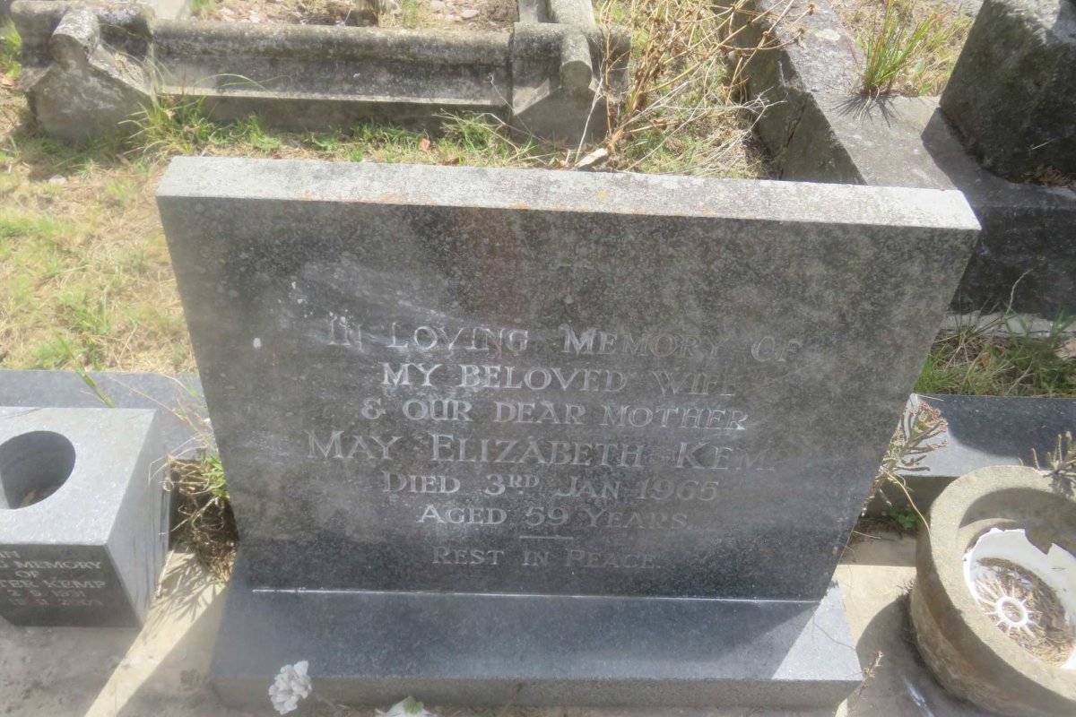 KEMP May Elizabeth -1965