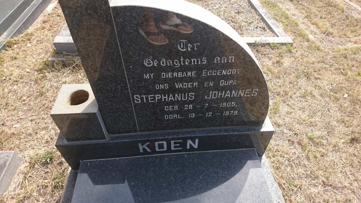 KOEN Stephanus Johannes 1905-1979