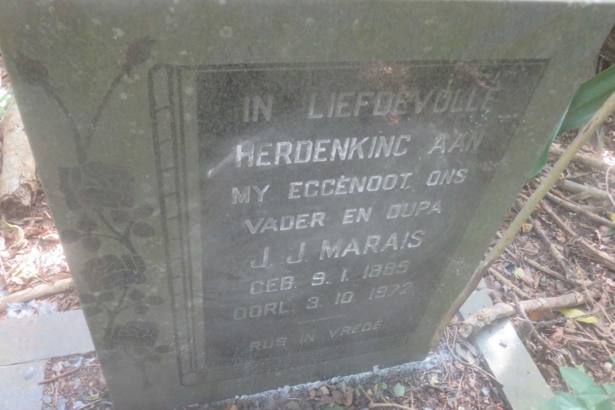 MARAIS J.J. 1889-1972