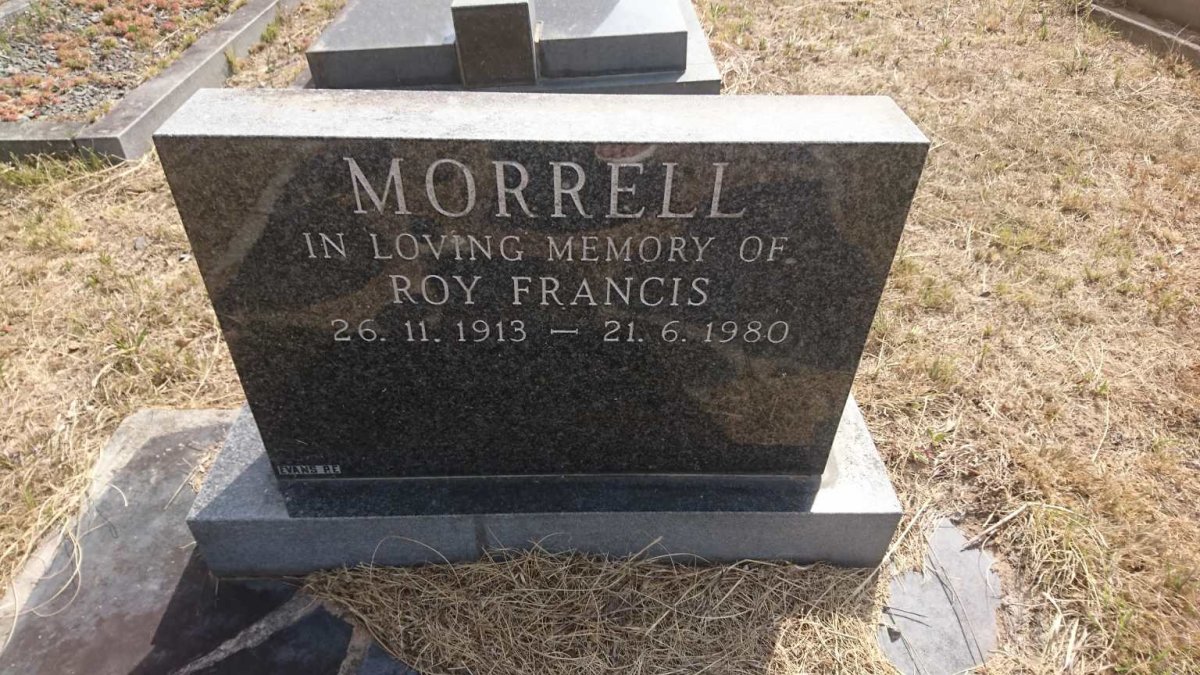 MORRELL Roy Francis 1913-1980