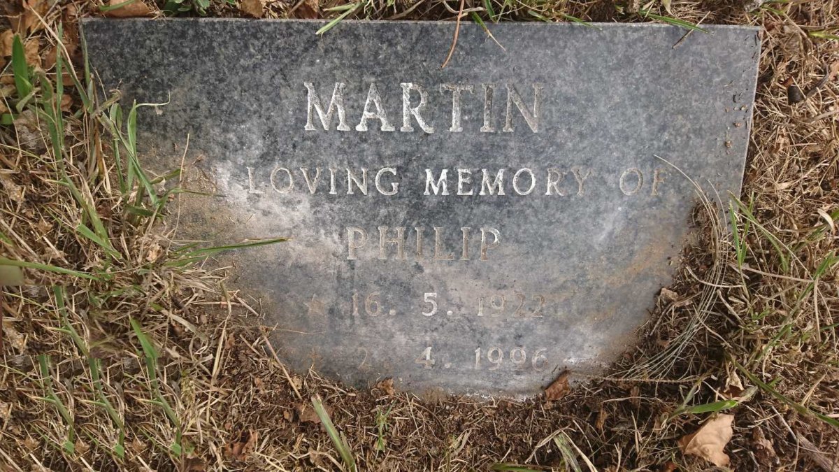 MARTIN Philip 1922-1996