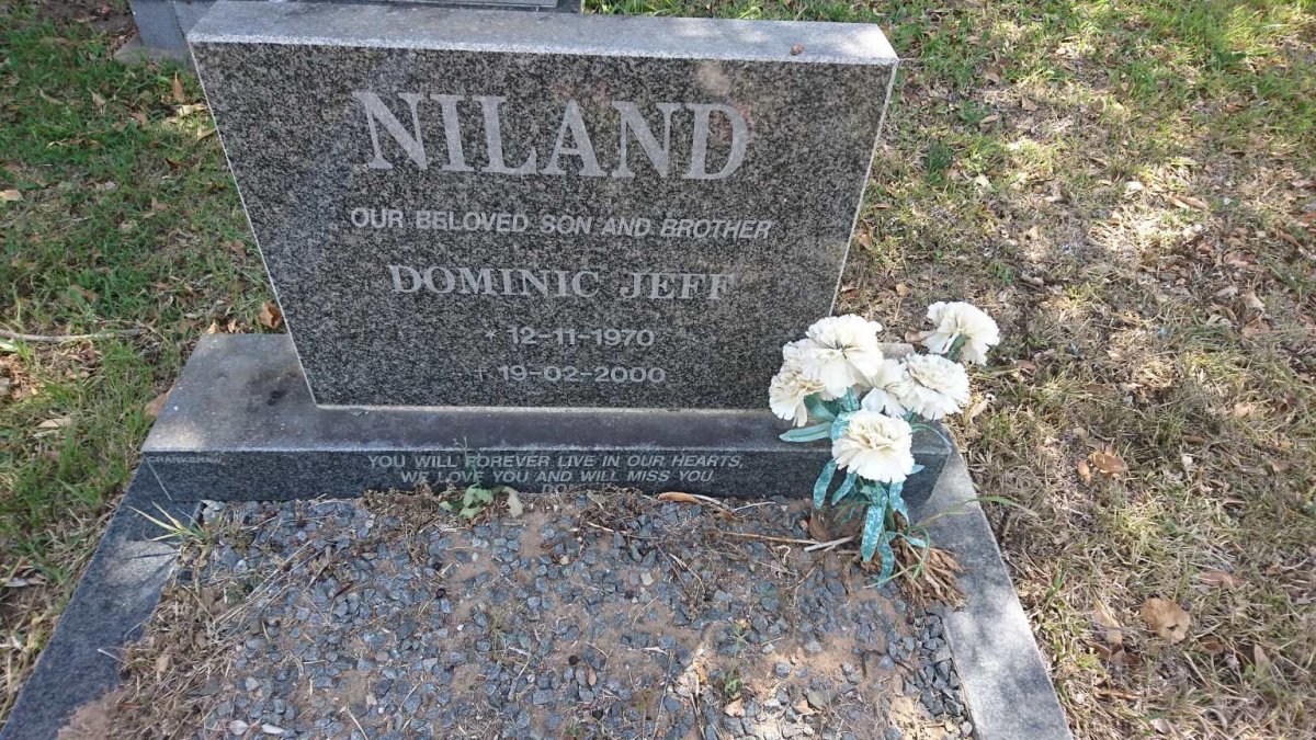 NILAND Dominic Jeff 1970-2000