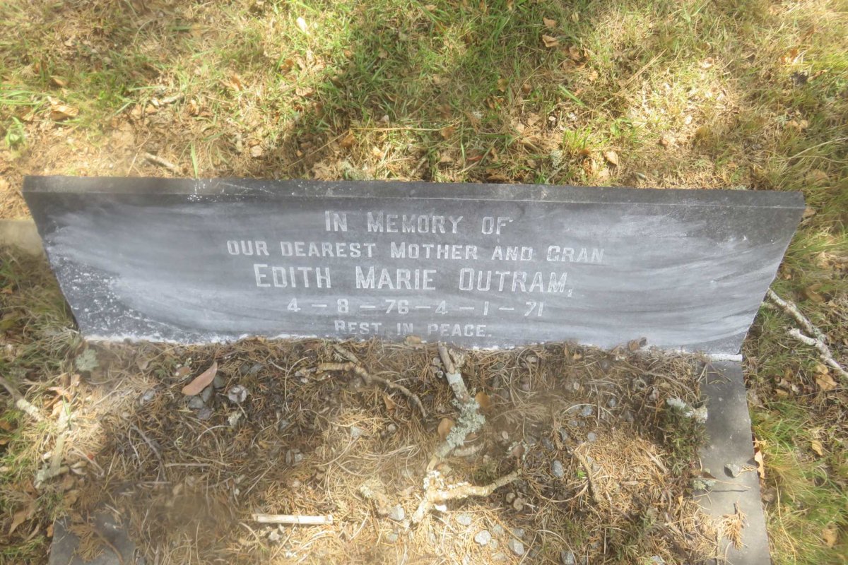 OUTRAM Edith Marie 1876-1971