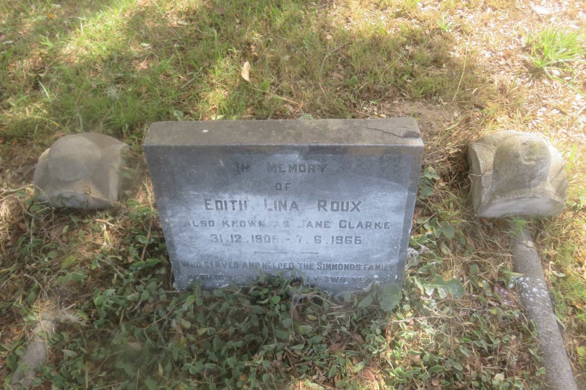 ROUX Edith Lina 1906-1966