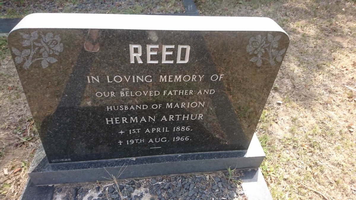 REED Herman Arthur 1886-1966