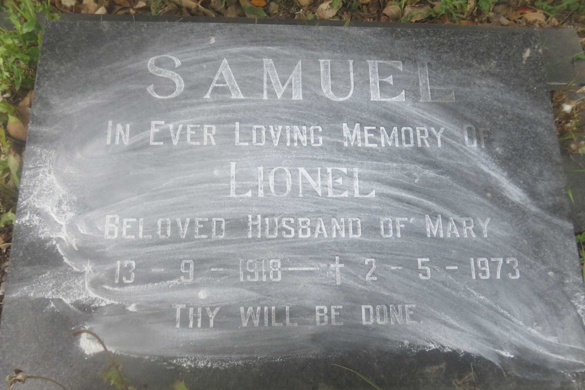 SAMUEL Lionel 1918-1973