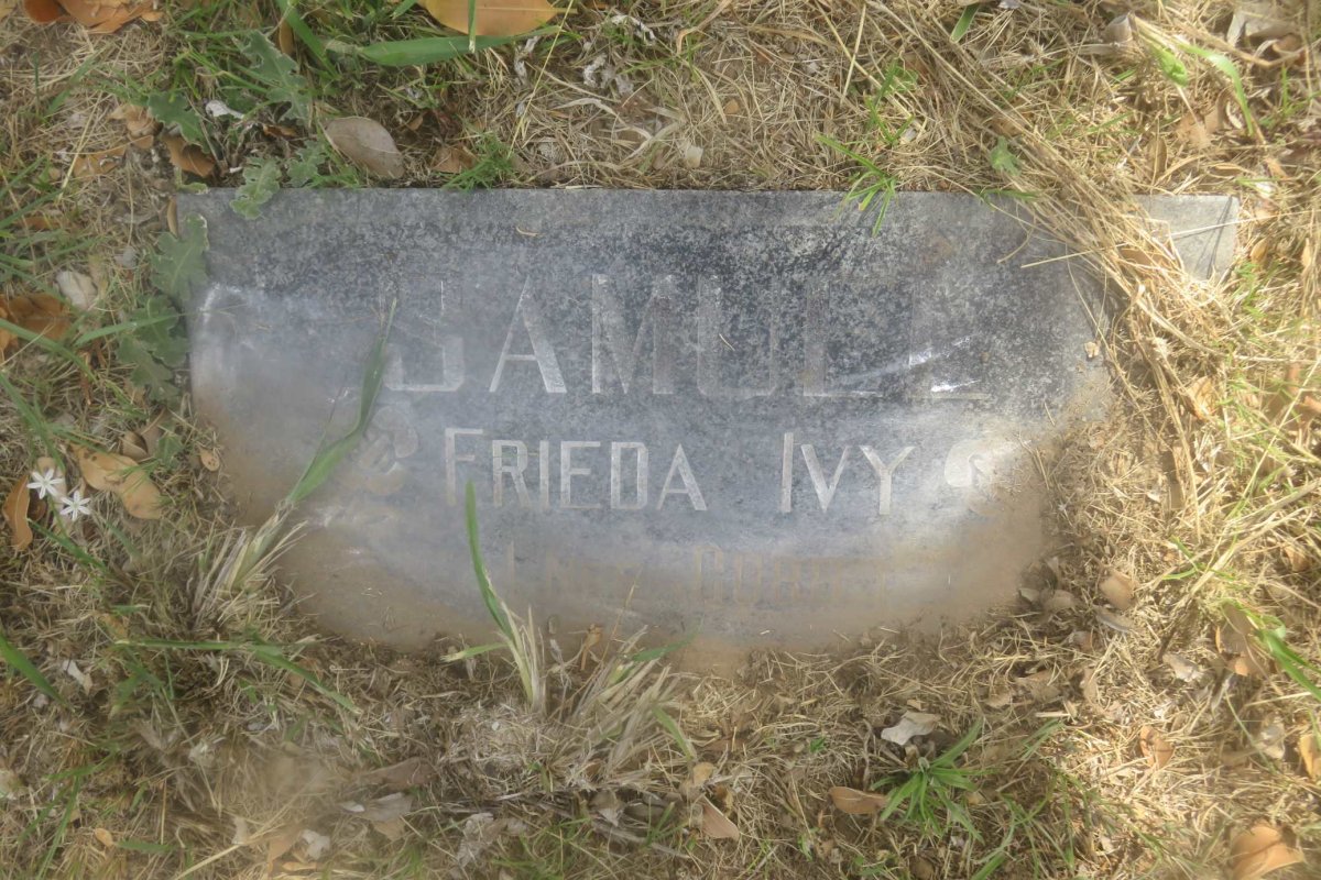 SAMUEL Frieda Ivy nee GUBB