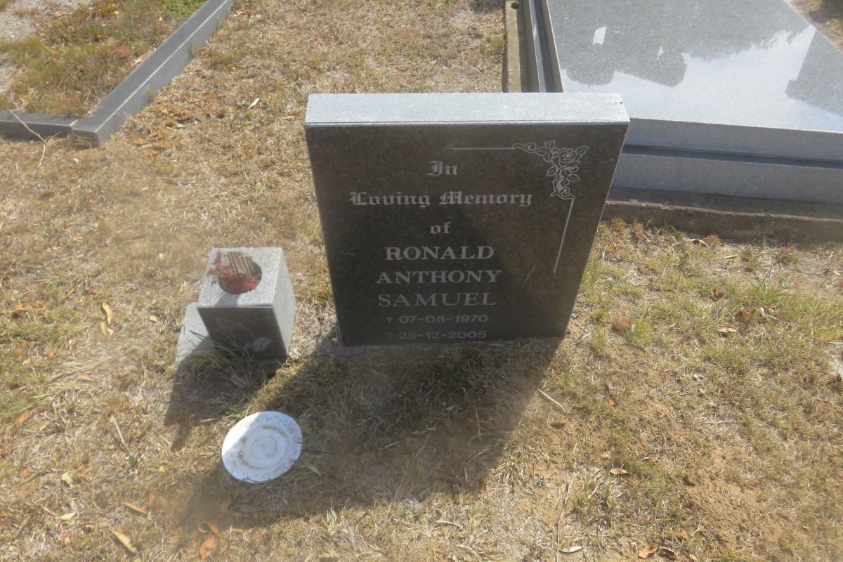 SAMUEL Ronald Anthony 1970-2005