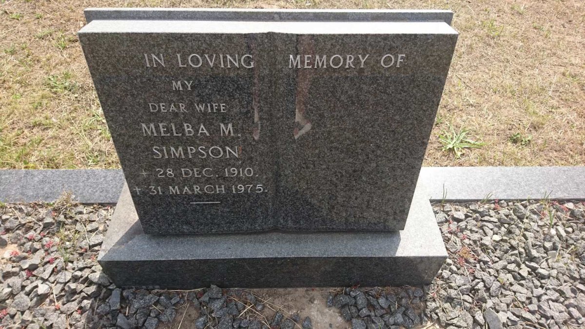 SIMPSON Melba M. 1910-1975