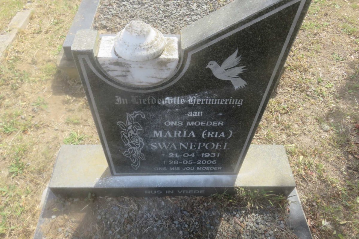 SWANEPOEL Maria 1931-2006