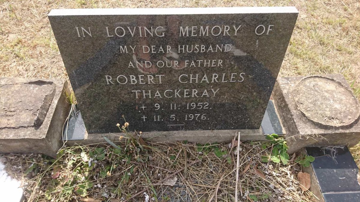 THACKERAY Robert Charles 1952-1976