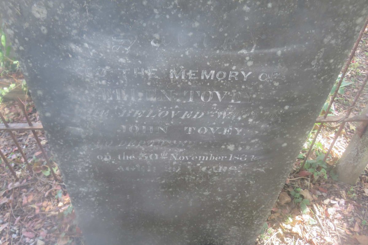 TOVEY Ellen -1864