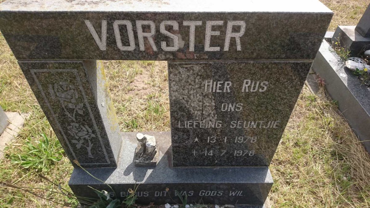VORSTER 1978-1978