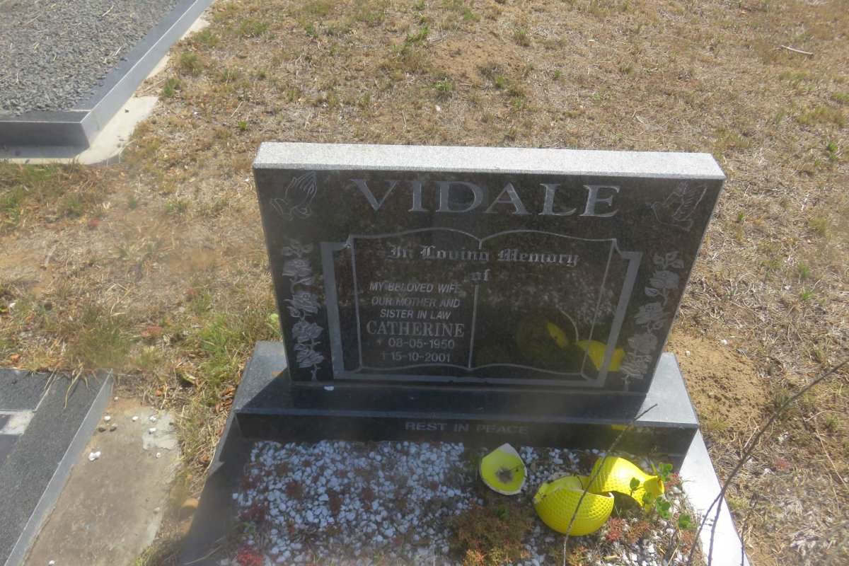 VIDALE Catherine 1950-2001