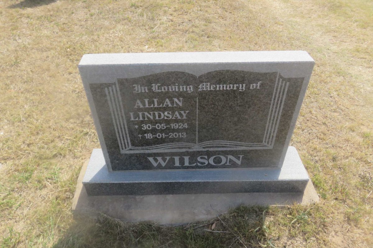 WILSON Allan Lindsay 1924-2013