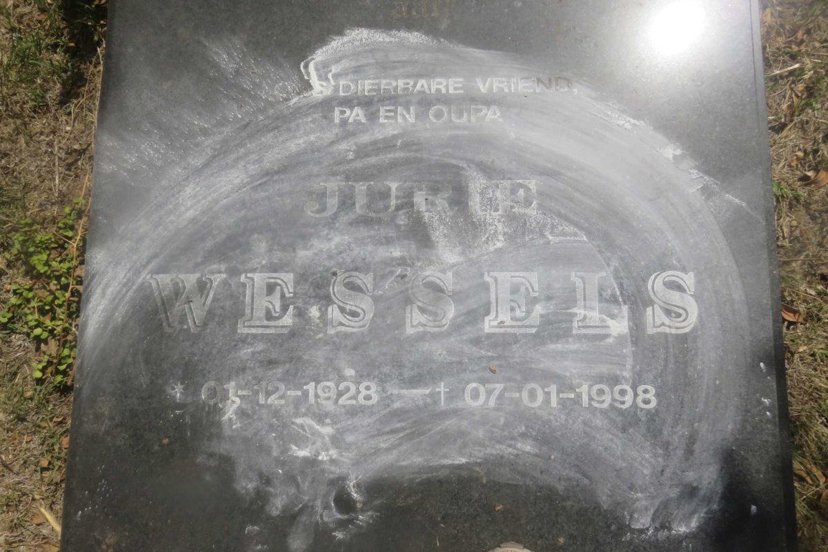 WESSELS Jurie 1928-1998