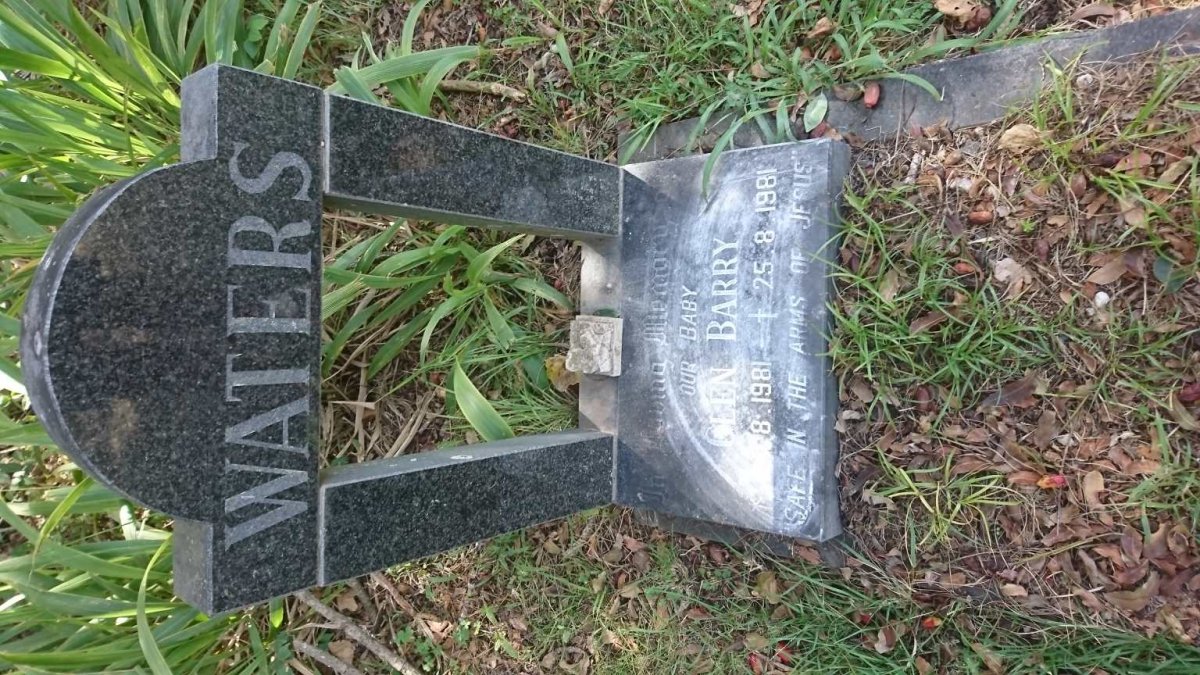 WATERS Glen Barry 1981-1981