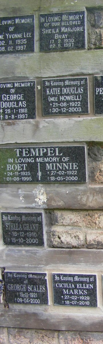 12. Memorial wall