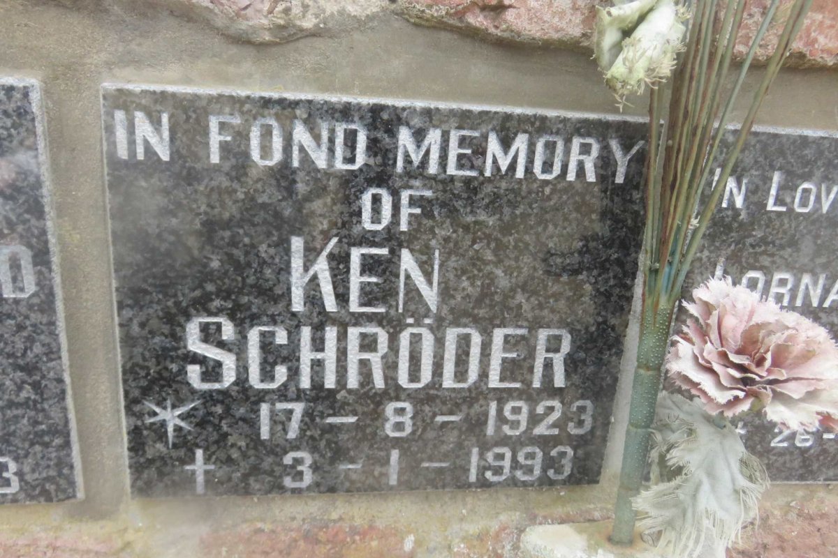 SCHRÖDER Ken 1923-1993 