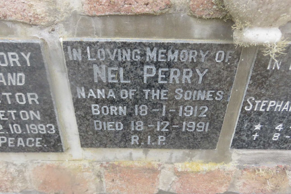 PERRY Nel 1912-1991