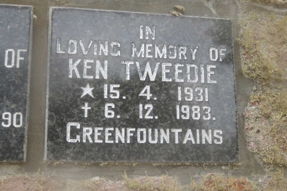 TWEEDIE Ken 1931-1983
