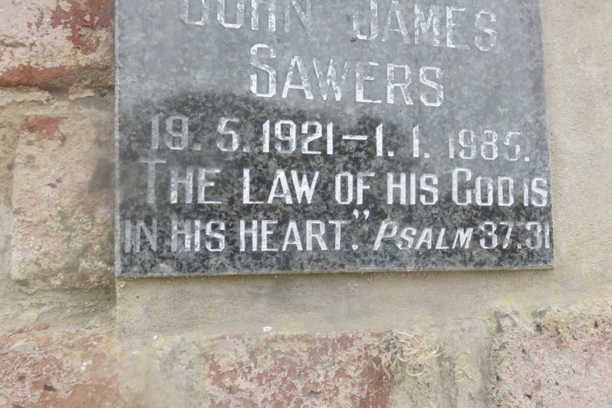 SAWERS John James 1921-1985