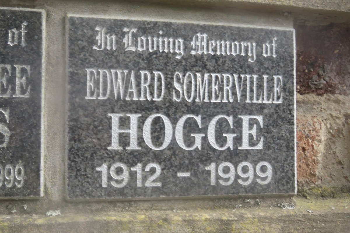 HOGGE Edward Somerville 1912-1999
