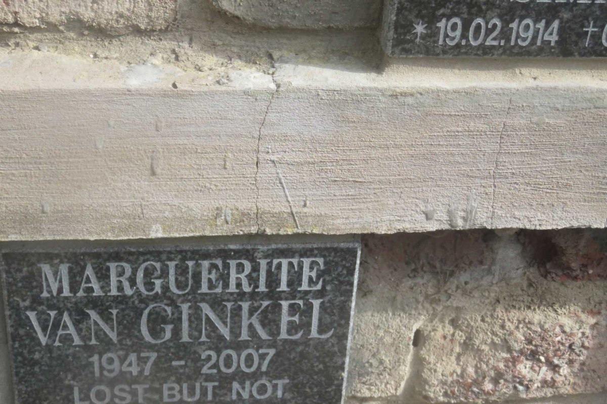 GINKEL Peter David, van 1941-1997 &amp; Marguerite 1947-2007