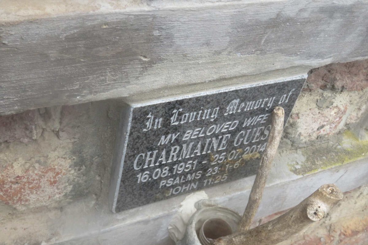 GUEST Charmaine 1951-2014