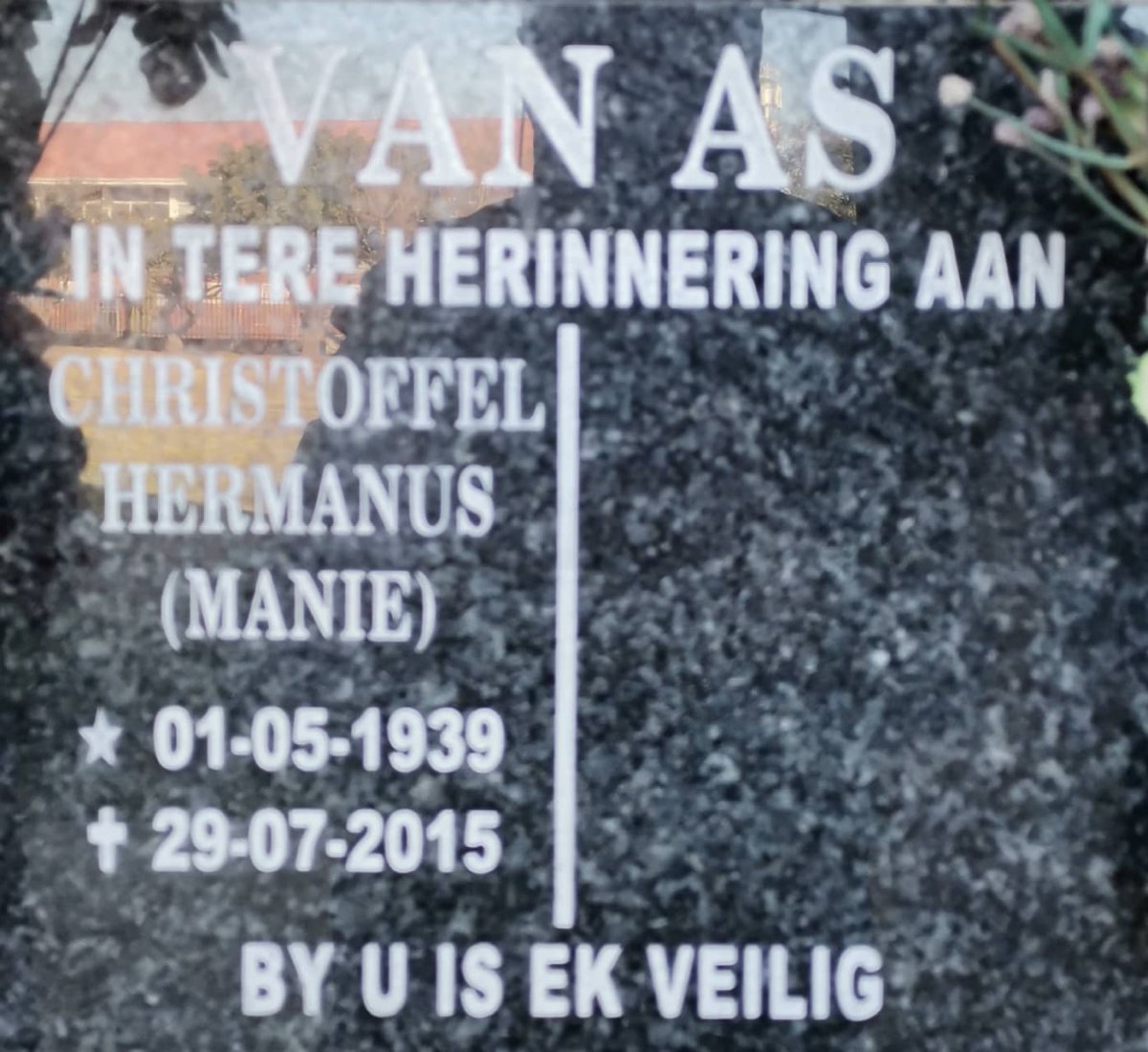 AS Christoffel Hermanus, van 1939-2015