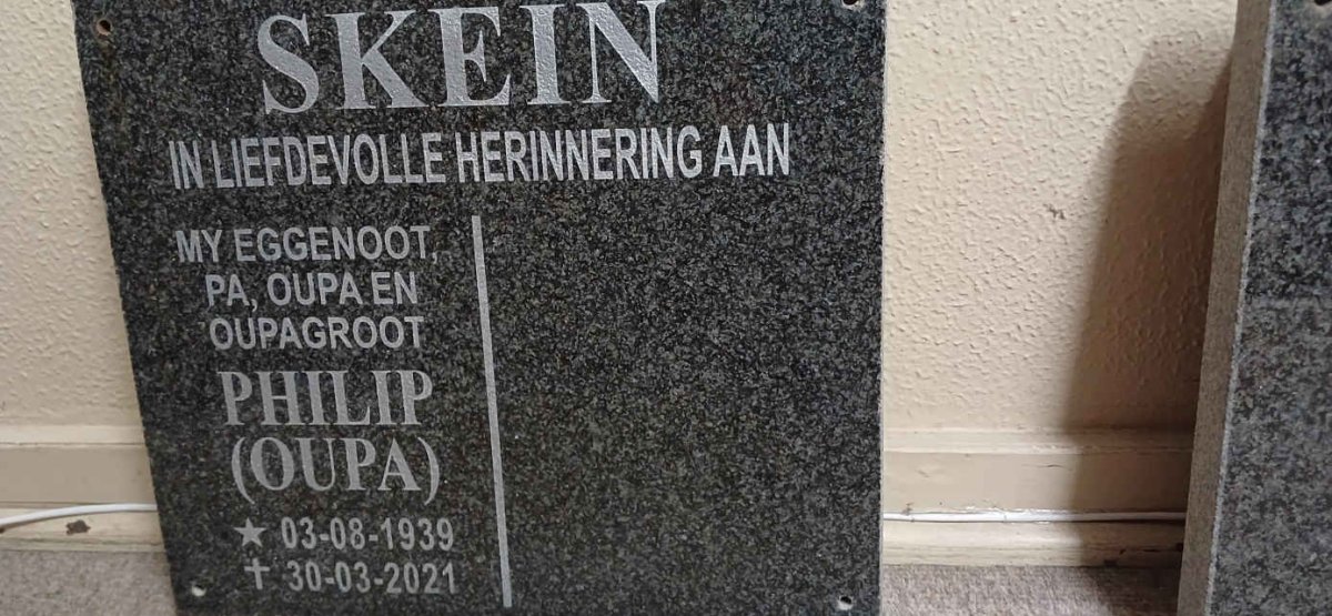 SKEIN Philip 1939-2021