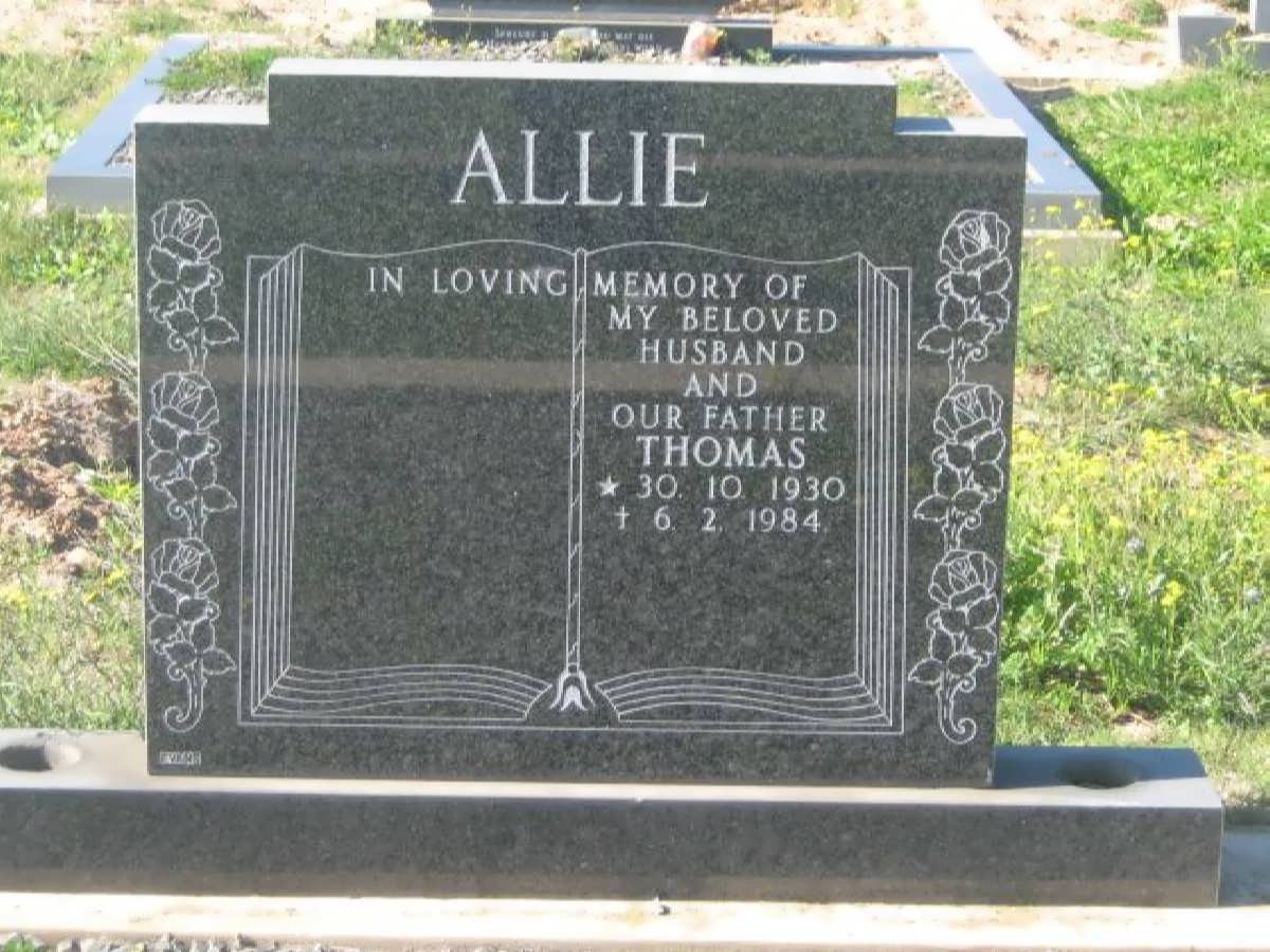 ALLIE Thomas 1930-1984