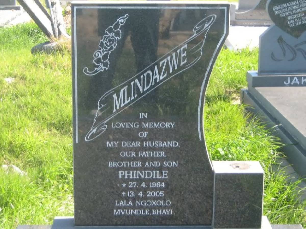 MLINDAZWE Phindile 1964-2005