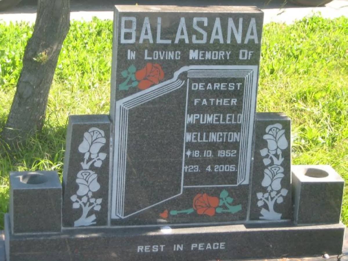 BALASANA Mpumelelo Wellington 1952-2005